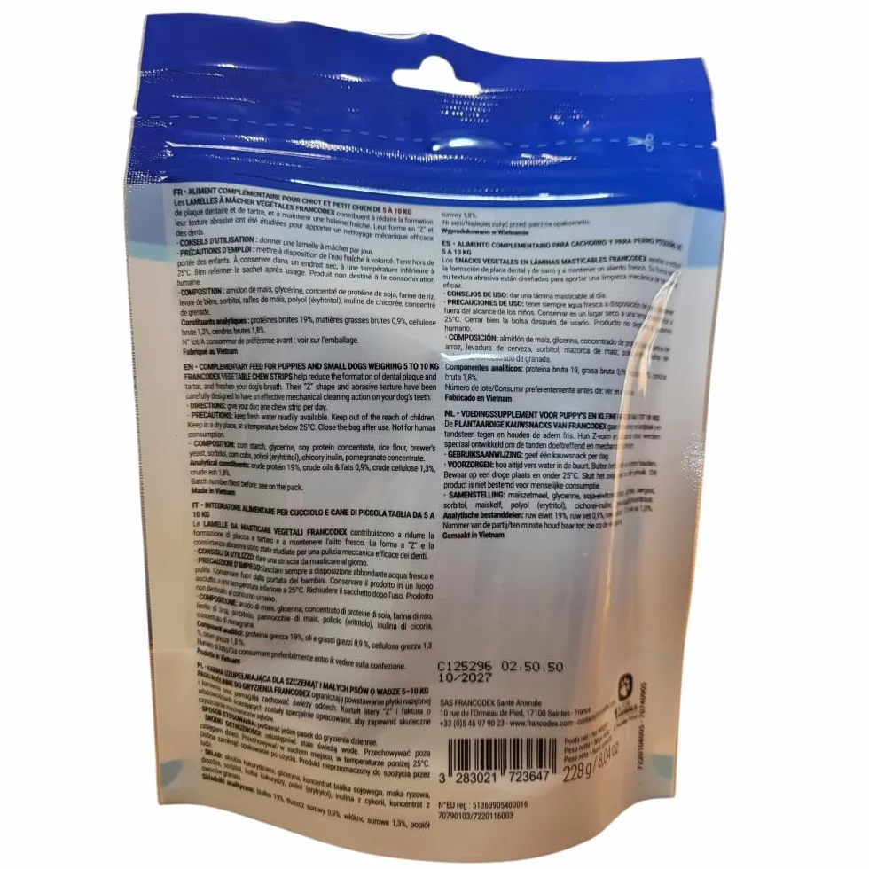 Francodex Snack Igiene Dentale Cane Piccolo