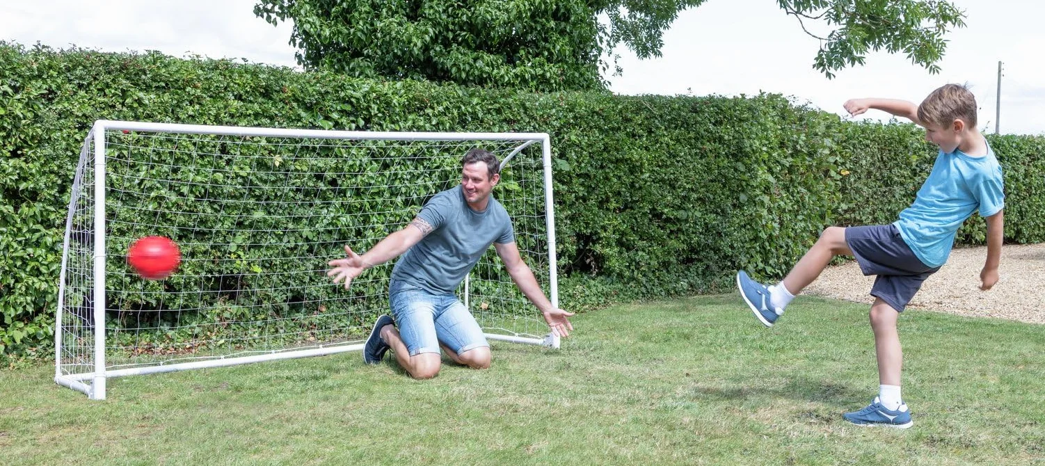 Rete da Calcio 3x2 m Rete di Sostituzione della Porta da Calcio in Fibra di Polipropilene Facile Installazione per Allenamento di Partite Sportive