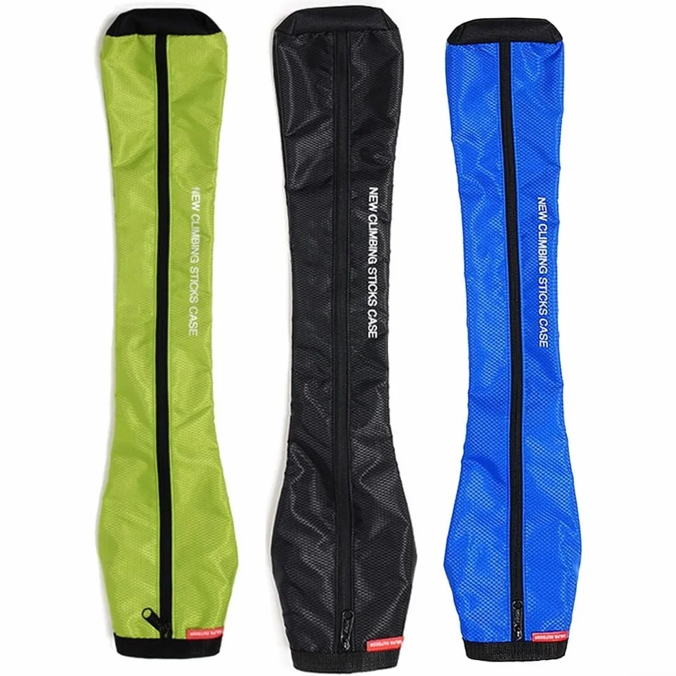 Custodia impermeabile per bastoncini da trekking 76 cm verde