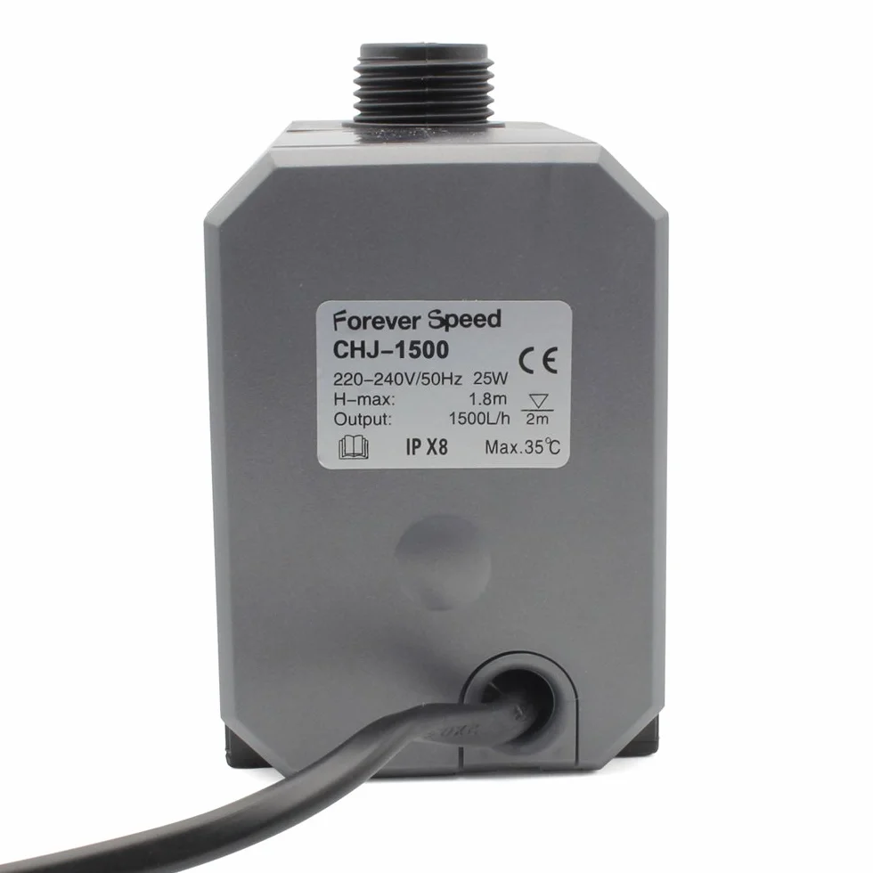 Forever Speed Acquario Pompa Stagno Pompa Sommergibile Pompa Acqua Pompa (1500L/H)